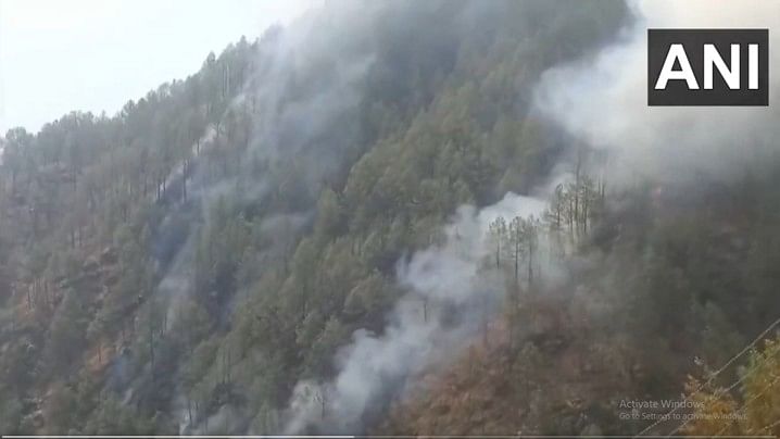 Wildfires flare up again in Uttarakhand after brief lull
