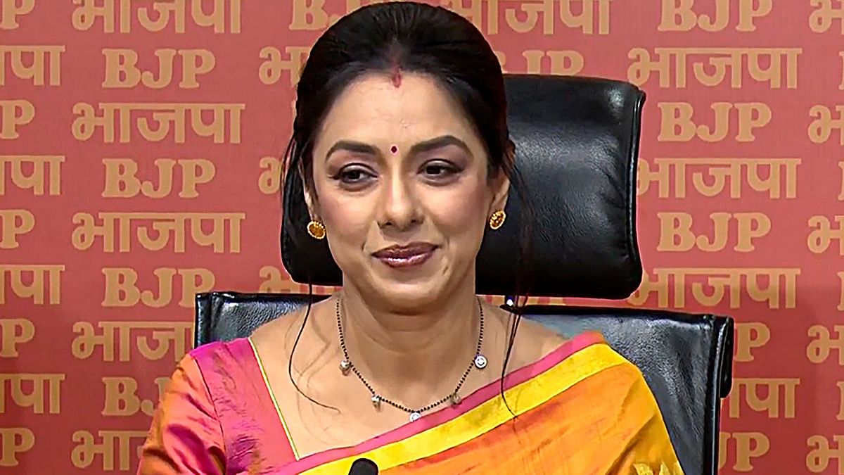 Actress Rupali Ganguly surprised her fans with her political plunge on May 1.