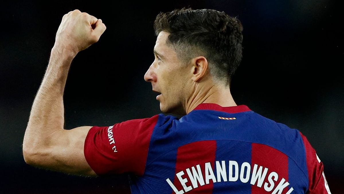 Lewandowski hints he will stay at Barcelona next season