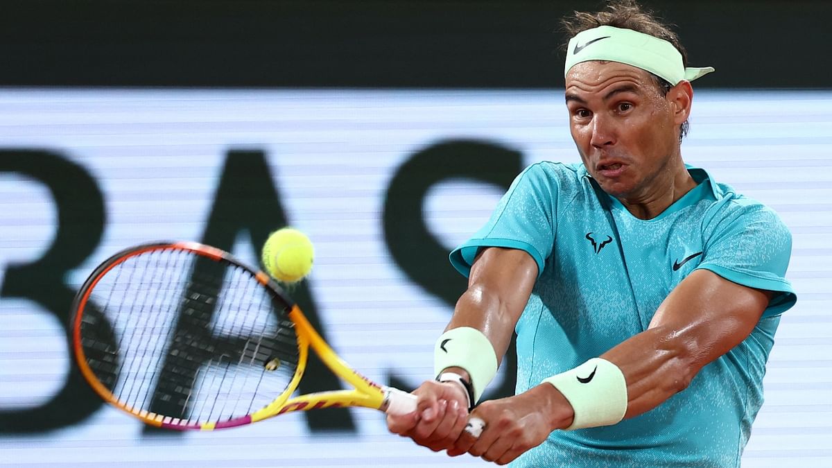 Nadal matched world number four Zverev for long periods on a packed Court Philippe Chatrier, but slipped to a 6-3, 7-6 (7/5), 6-3 loss as he was beaten for just the fourth time in 116 matches at the tournament.