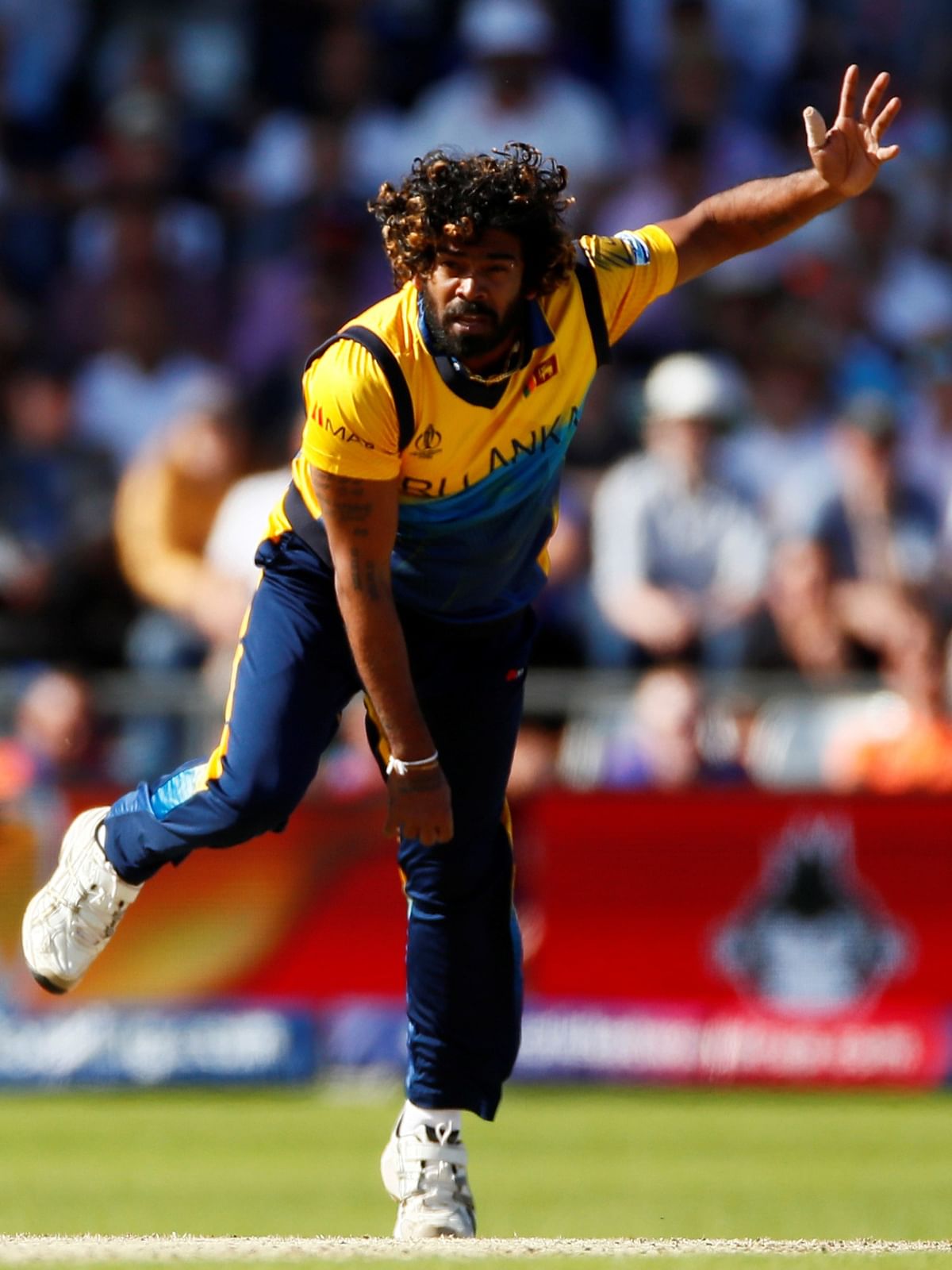 Rank 03| Lasith Malinga (Sri Lanka) - 38 wickets.