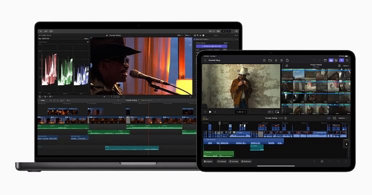 Final Cut Pro iPad and Mac devices.