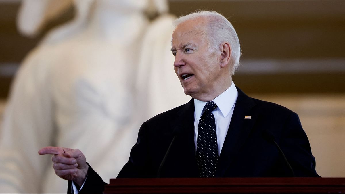 Biden says bombs US has paused sending to Israel have killed civilians