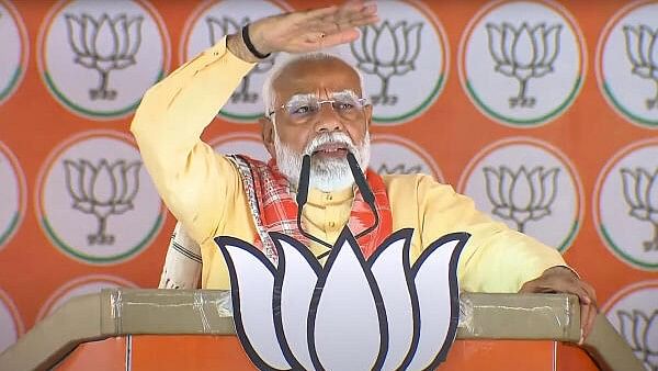 Lok Sabha Elections 2024 | I.N.D.I.A. bloc parties will undo work done by Modi: PM in UP's Shravasti