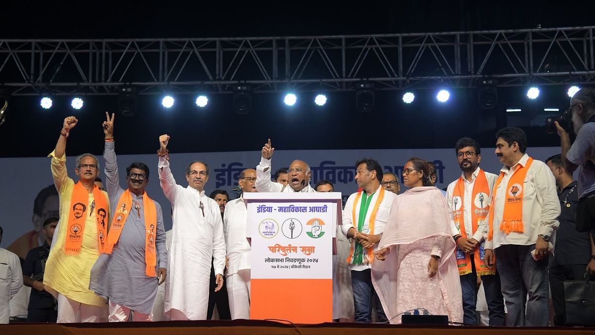 Lok Sabha Elections 2024 Highlights| BJP-RSS can never change Constitution, says Kharge at I.N.D.I.A. rally in Mumbai