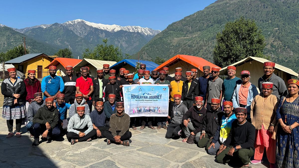 Himalayan journey for Pune's visually impaired youth successfully completed