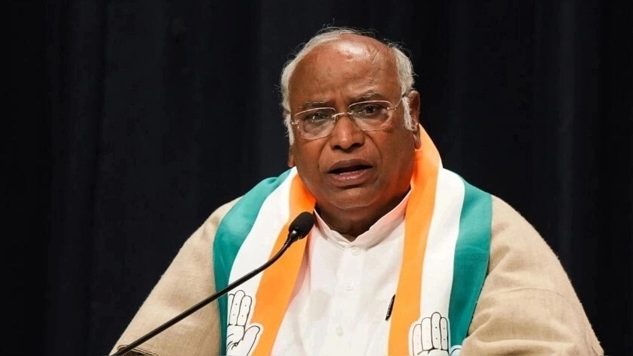 Mallikarjun Kharge, Chairman of the Indian National Congress.