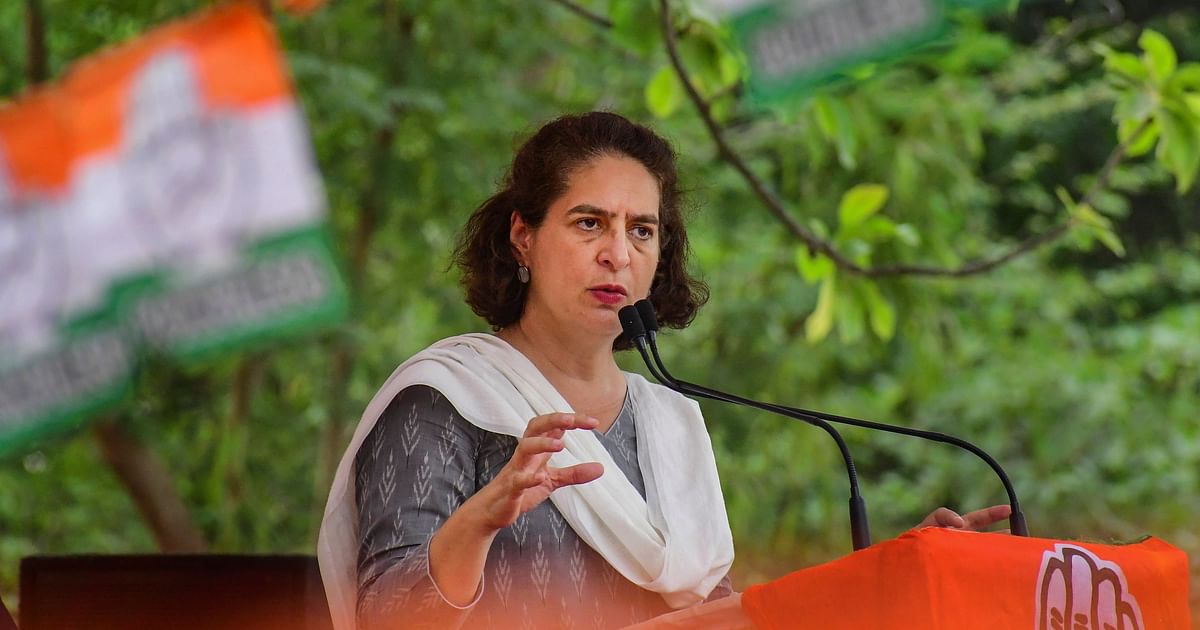 “PM Modi’s photo removed from (Covid) vaccine certificate as he received Rs 52 cr donation from vaccine company,” accuses Priyanka Gandhi