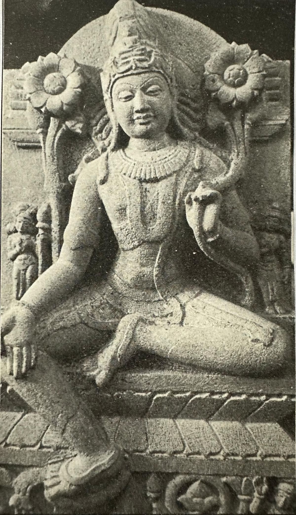 A Pala-style sculpture of Boshisattva.