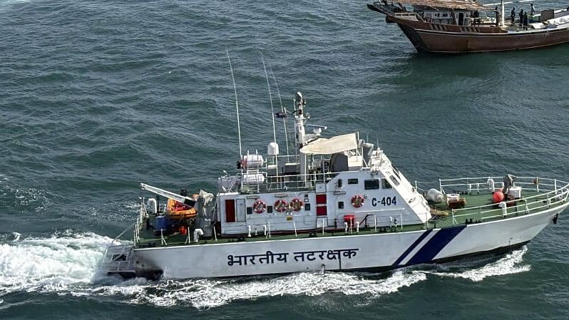Indian Coast Guard detains fishing vessel off Maharashtra coast, 5 tons of smuggled diesel seized
