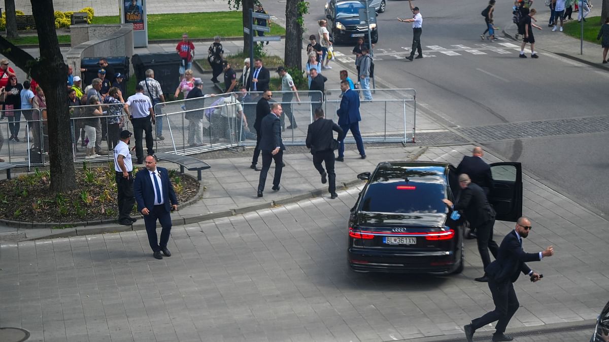 Slovak PM Robert Fico in life-threatening condition after being shot
