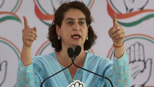 Lok Sabha Elections 2024 | BJP promotes the corrupt and those who do not talk about people’s welfare: Priyanka Gandhi