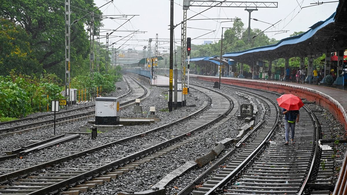 Suburban train services remained partially suspended adding to commuters’ woes, before operations limped back to normal.