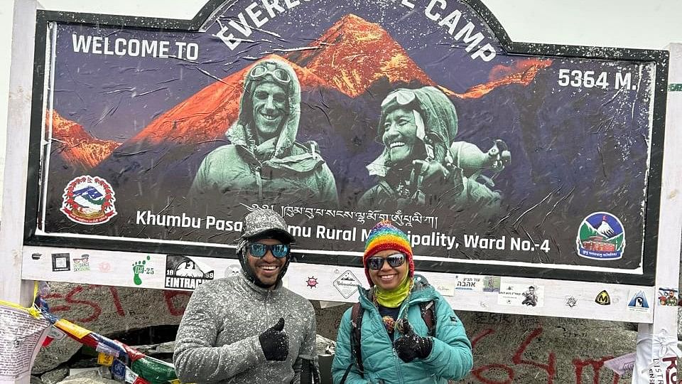 Polio affected successfully completes Everest Base Camp trek
