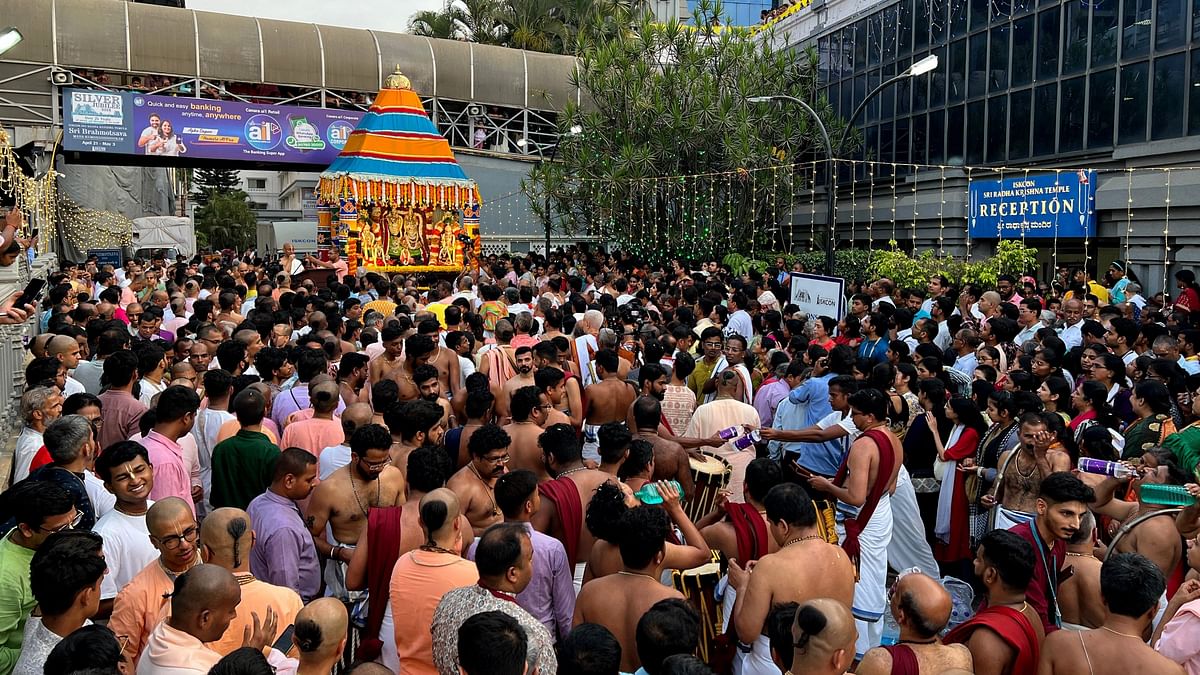 Iskcon celebrates silver jubilee, Brahmotsava festival in Bengaluru