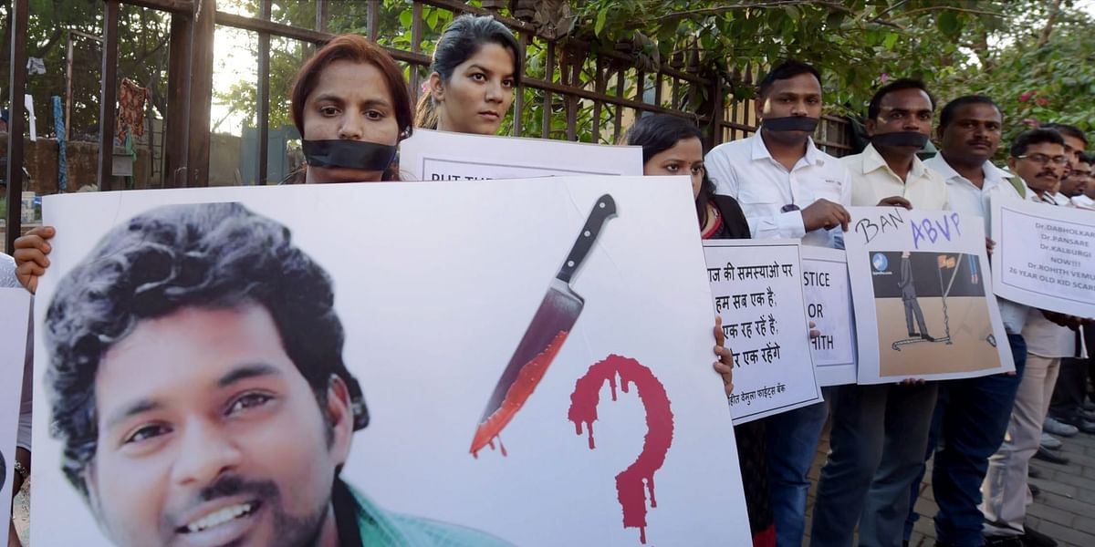 Telangana police says Rohith Vemula not a Dalit, absolves all accused in closure report