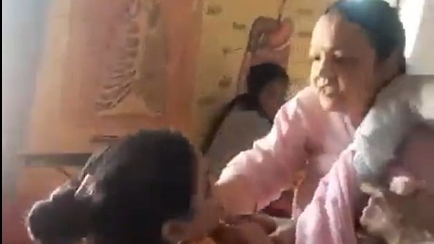 Watch | Female UP school teacher attacked by principal for coming late to work