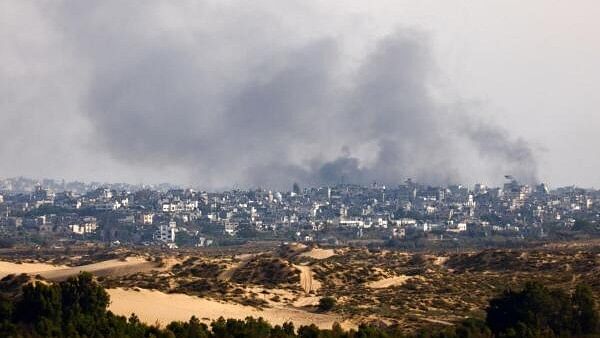 Israeli airstrike in Rafah kills dozens in tent camp, Gaza officials say