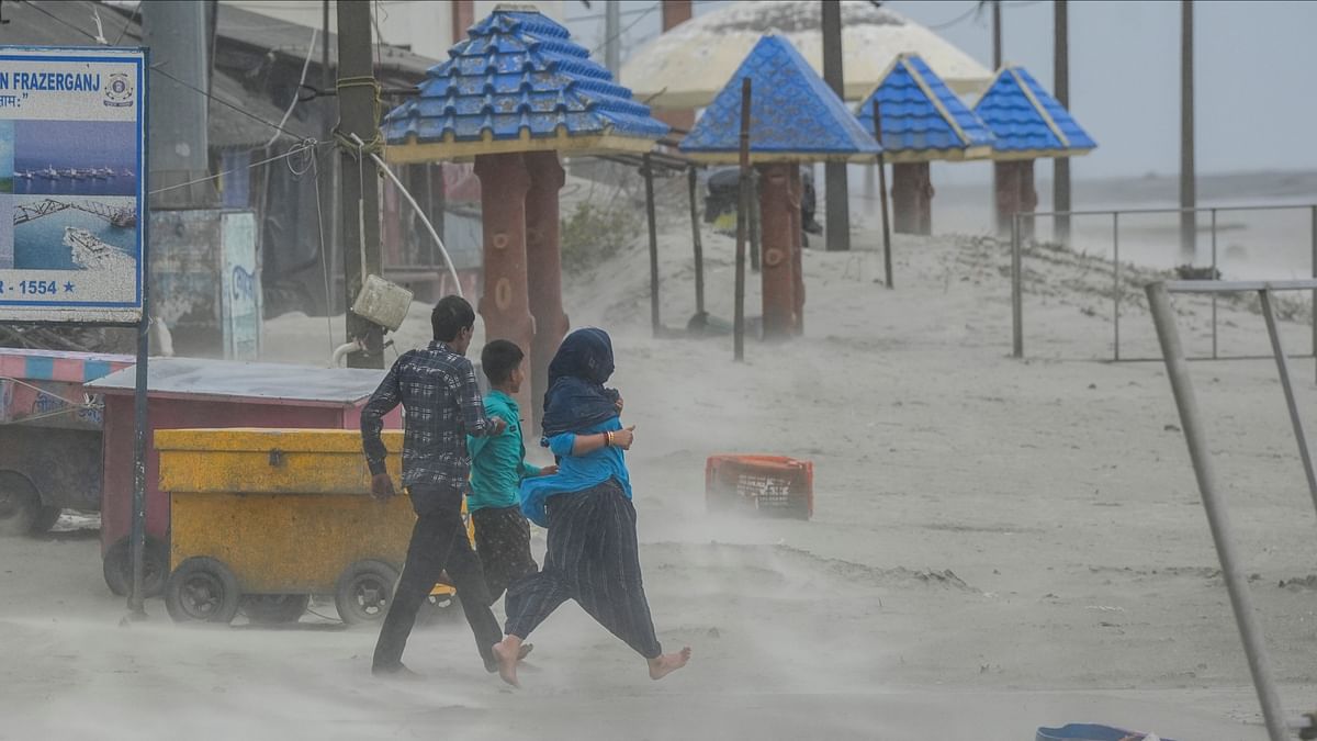 However, the severe cyclonic storm 'Remal' weakened into a cyclonic storm on Monday morning, sustaining wind speeds of 80-90 kilometres per hour.