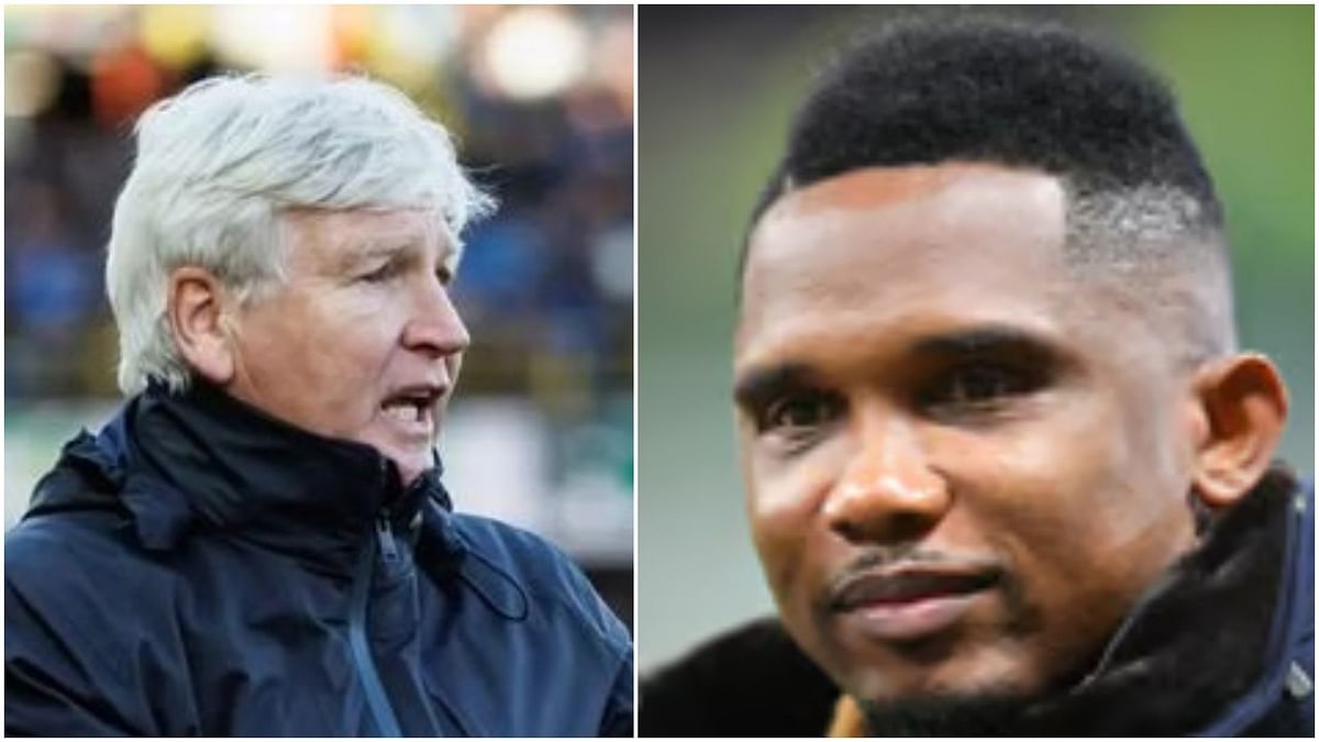 Watch | Cameroon football federation president Eto’o and national team coach engage in fiery exchange