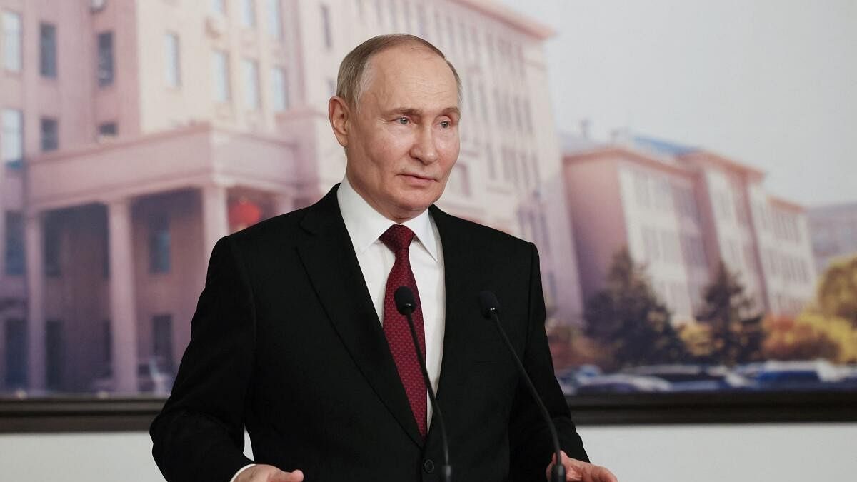 Putin says Russia is carving out a buffer zone in Ukraine's Kharkiv region