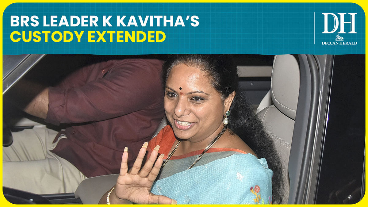 Delhi liquor scam case: BRS leader K Kavitha's custody extended till this date