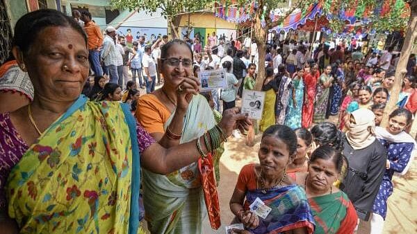 Lok Sabha Elections 2024: Telangana records 52.34% voter turnout till 3 pm