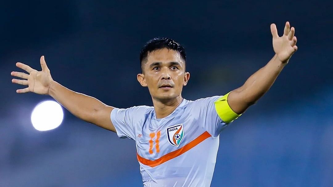 Sunil Chhetri is India's all-time leading goal scorer in international football. To date, he has scored  94 goals in 150 international matches, making him the third-highest active goal scorer in the world, only behind Cristiano Ronaldo and Lionel Messi.  