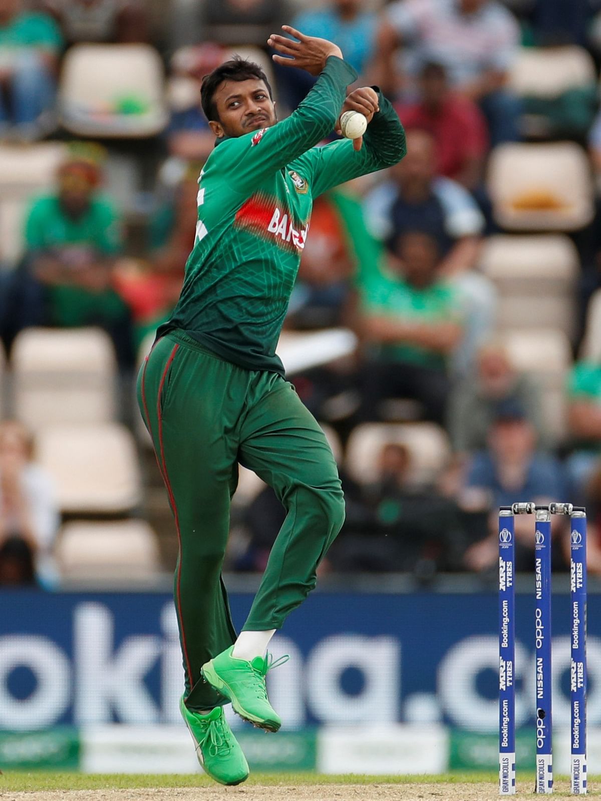 Rank 01| Shakib Al Hasan (Bangladesh) - 47 wickets.