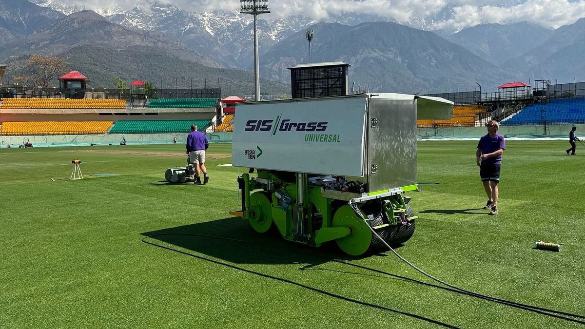 India's first-ever 'hybrid pitch' unveiled in Dharamsala