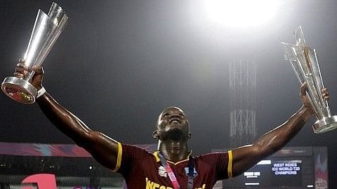 In 2016, Darren Sammy scripted history as he became the only caption to lift the trophy twice. He led the team from the front in the tournament and and Carlos Brathwaite's four consecutive sixes, highlighted Sammy's ability to inspire confidence and fearlessness in his team.