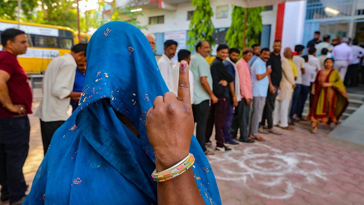 Lok Sabha Elections 2024: Repolling underway at Parthampur booth in Gujarat's Dahod LS seat