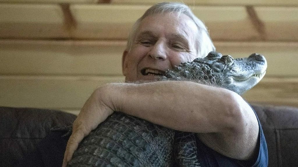 Wally, the emotional support pet alligator, is mistakenly released into the wild, says owner