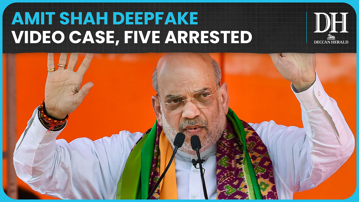 Five arrested in Amit Shah deepfake video case, out on bail
