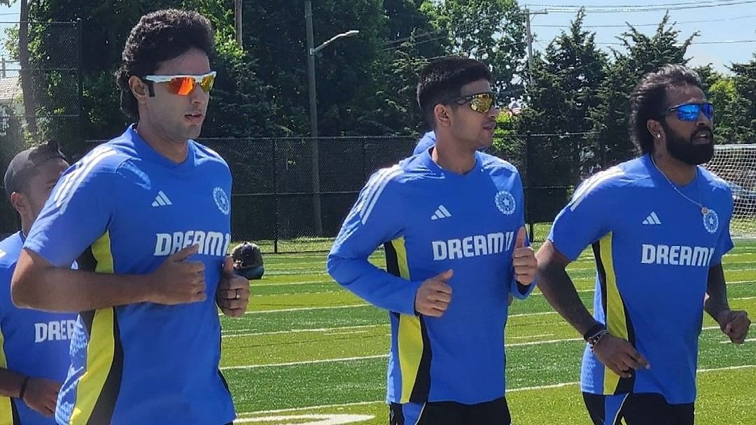 Indian cricket team began its preparations for the T20 World Cup with a morning training session in US.