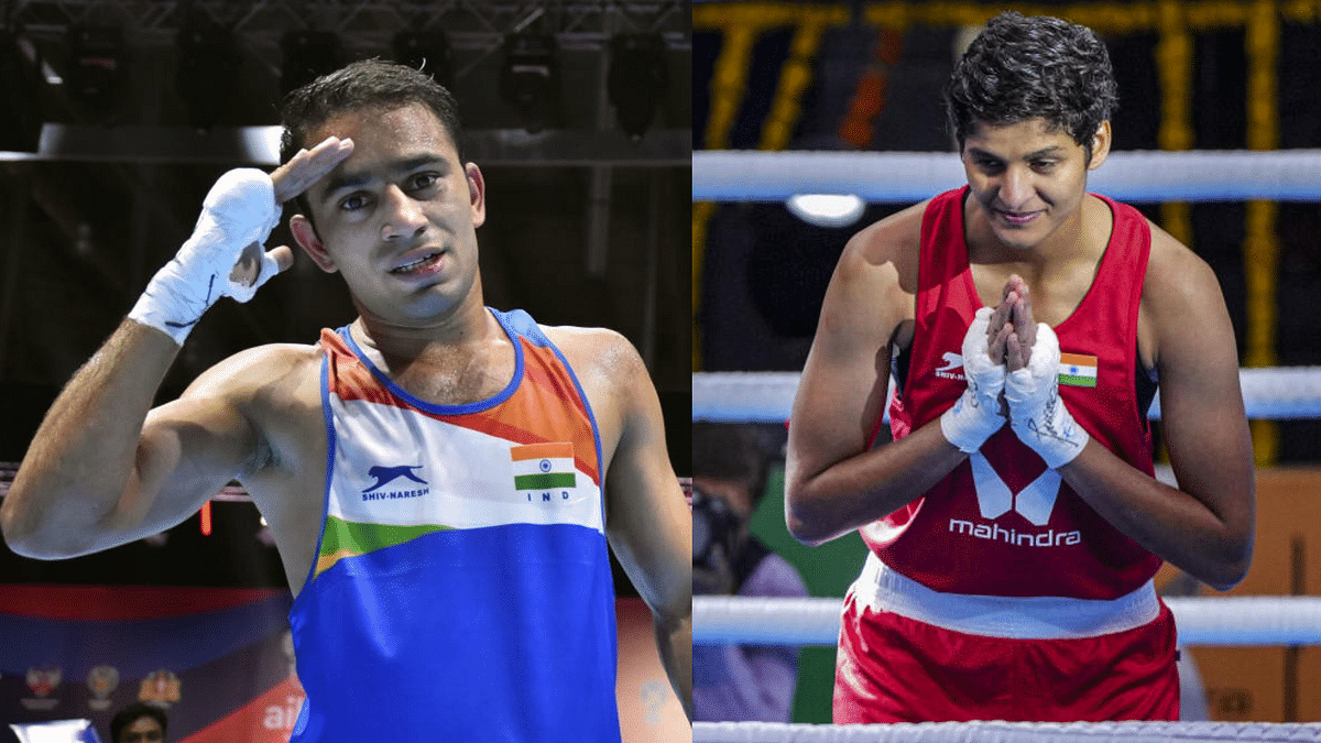 Boxers Amit Panghal, Jaismine clinch Paris Olympics quotas