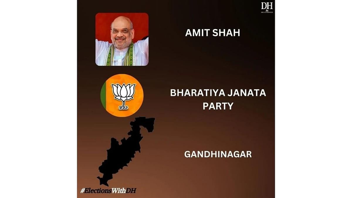 BJP candidate Amit Shah is once again contesting the 2024 Lok Sabha elections from Gandhinagar, Gujarat, his home state. He is leading from the seat, according to the early trends issued by the Election Commission of India.