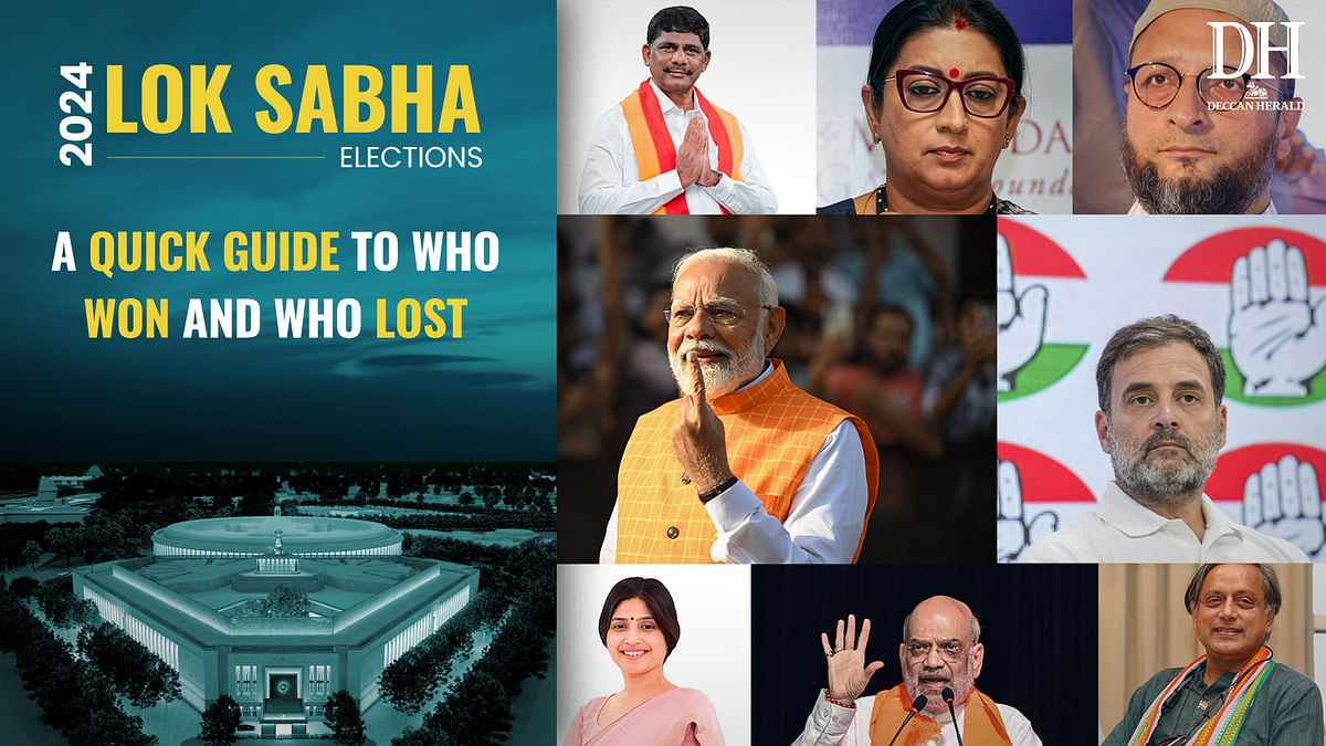 Heavyweights who won and lost in 2024 Lok Sabha election