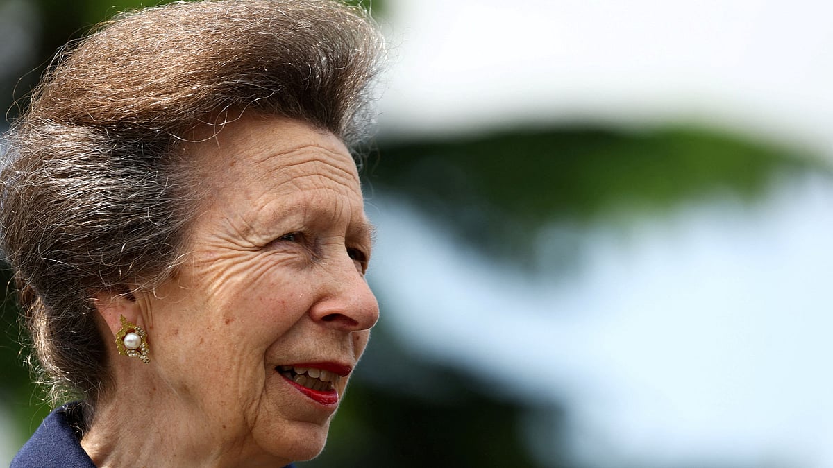 Britain's Princess Anne in hospital with minor head injury