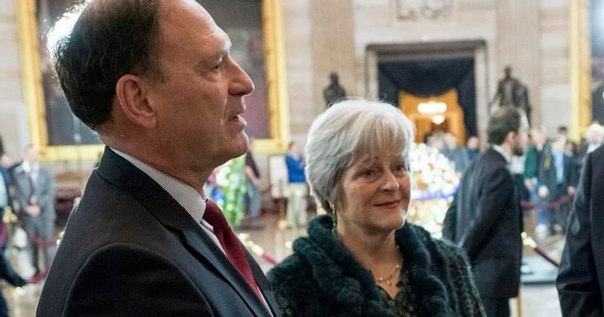 Justice Alito s wife in secretly recorded conversation complains Justice Alito s wife in secretly recorded conversation complains