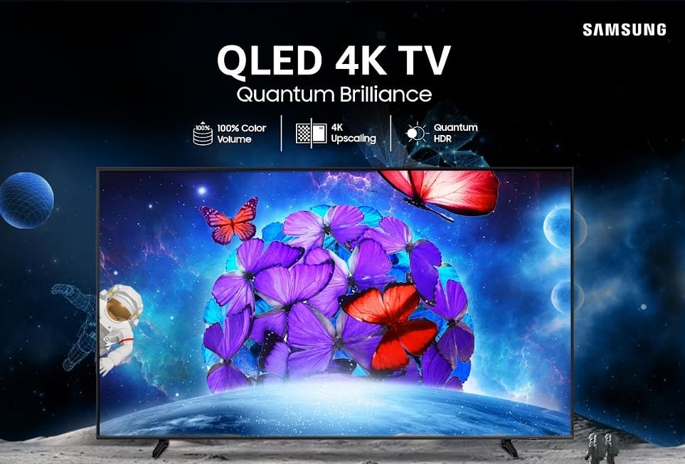 Samsung QLED 4K TV series.