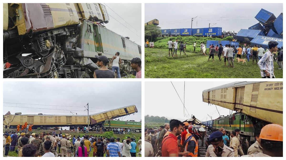 West Bengal train collision: Three rear coaches of the stationary Sealdah-bound Kanchanjunga Express derailed on June 17, 2024, as a goods train collided with it in West Bengal's Darjeeling district. At least nine people were killed and 41 injured in the accident. Among the deceased were the pilot of the goods train and the guard of the passenger train.