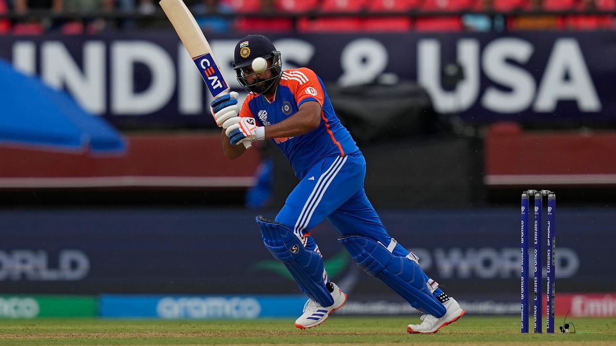 Rohit laid the foundation by top-scoring with 57 in a total of 171-7 after his side was somewhat surprisingly sent to bat by England skipper Jos Buttler.