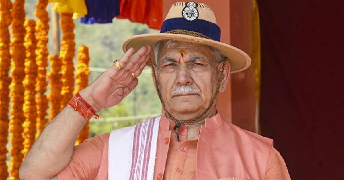 Terrorism breathing its last in J&K: Manoj Sinha