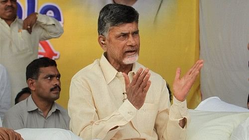 Andhra Pradesh NDA leaders request Guv Nazeer to invite Chandrababu Naidu to form govt