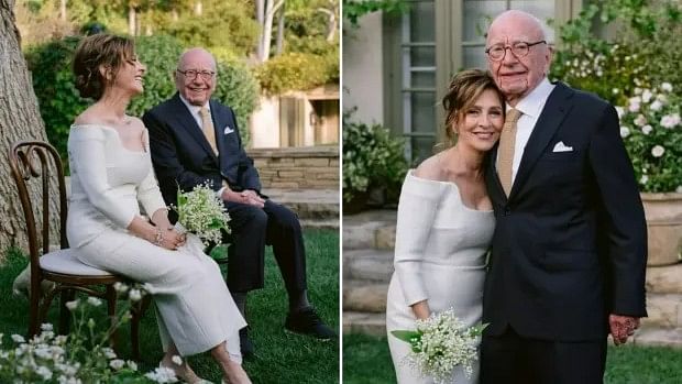 93-year-old media mogul Rupert Murdoch marries for fifth time