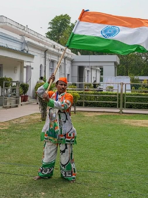 The Congress party headquarter on the day of counting of votes for Lok Sabha polls, in New Delhi.