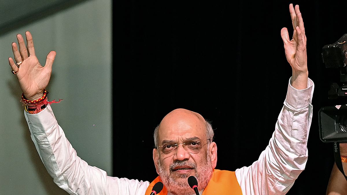 Union Home Minister Amit Shah has secured a landslide victory in the Gandhinagar Lok Sabha seat in Gujarat after he gained an unassailable lead of over 7 lakh votes against his nearest Congress rival Sonal Ramanbhai Patel.