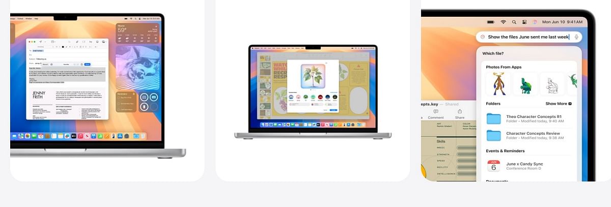 Apple Intelligence features-- Rewrite, Image Playground and Genmoji-- coming soon to all eligible Mac devices later this year.