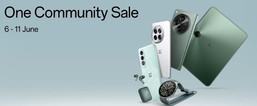 OnePlus Community sale June 6-11.
